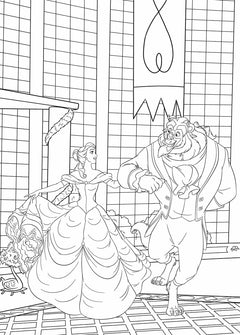 Disney Teens - Atelier de coloriages - Scènes de Bal