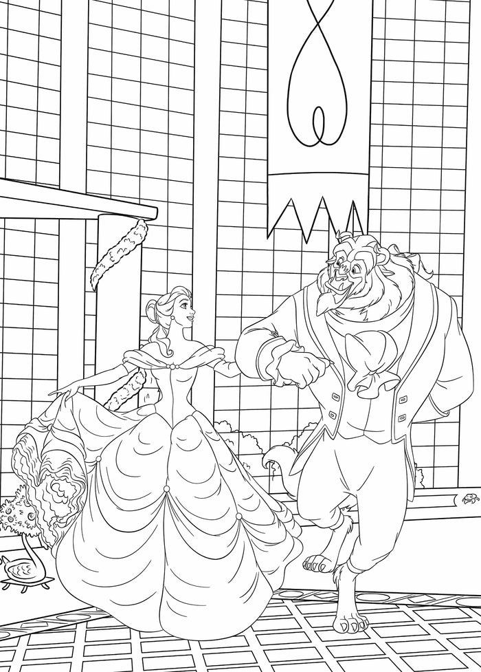 Disney Teens - Atelier de coloriages - Scènes de Bal