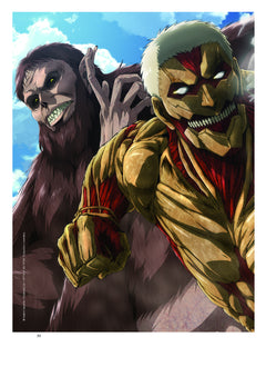 L'Attaque des Titans Anime Illustrations