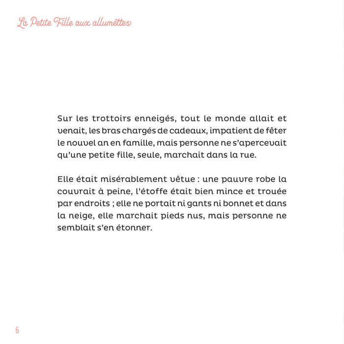 La petite fille aux allumettes