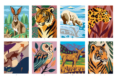 Merveilleux animaux - 40 coloriages mystère