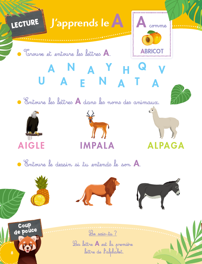 Ma maternelle avec Une saison au zoo - Petite section