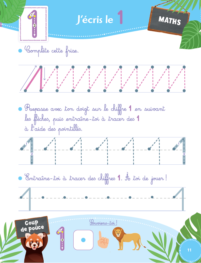 Ma maternelle avec Une saison au zoo - Petite section