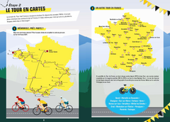 Cahier de vacances pour adultes Tour de France 2022