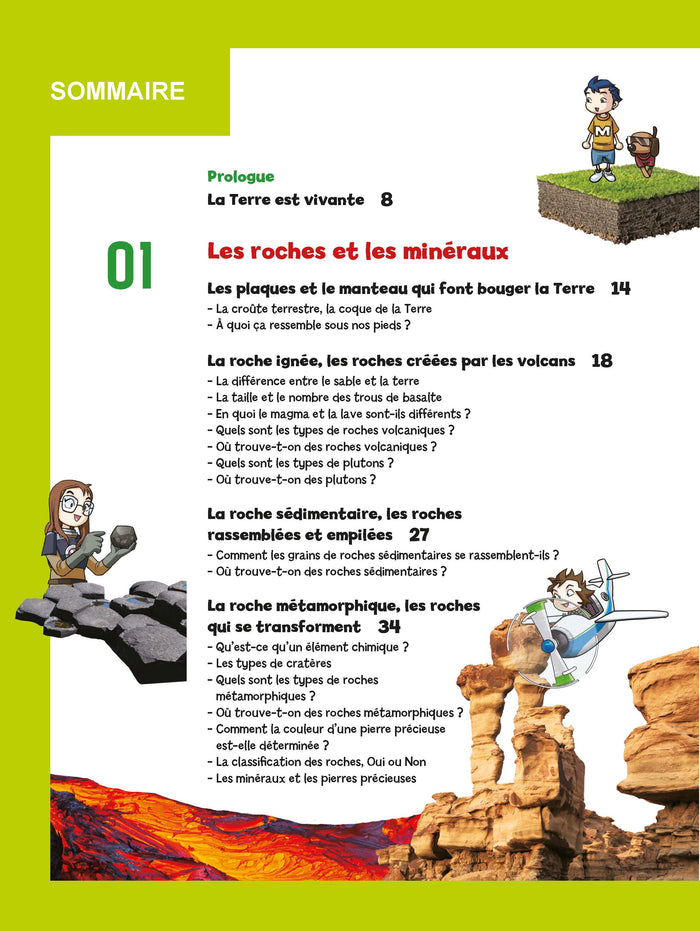 Tout savoir en BD sur La terre