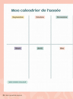 Mon carnet de couture