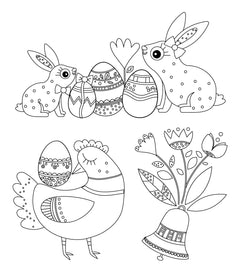 Mes cartes en strass - Joyeuses Pâques !