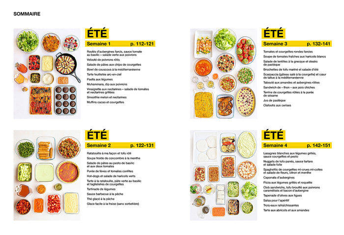 Batch vegan au fil des saisons