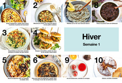 Batch vegan au fil des saisons