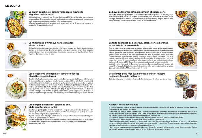 Batch vegan au fil des saisons