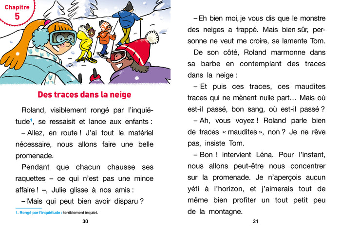 Sami et Julie Roman CE2 Le monstre des neiges