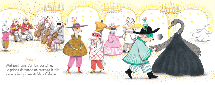 Je découvre le lac des cygnes