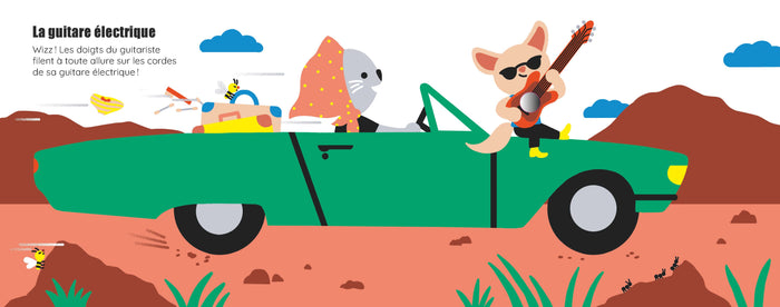 Je découvre les instruments du rock