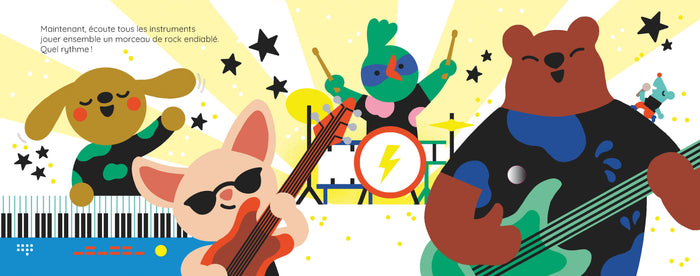 Je découvre les instruments du rock