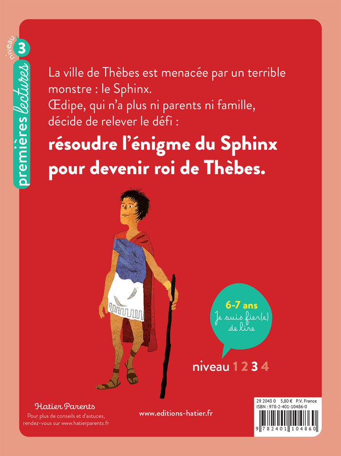Ma première mythologie - Oedipe et l'énigme du sphinx