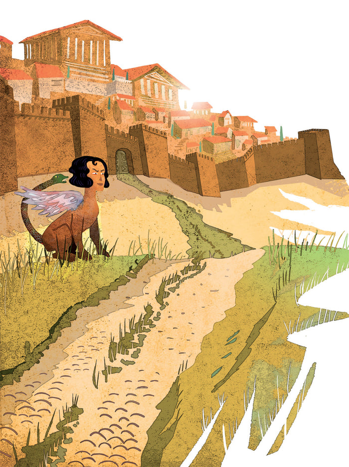 Ma première mythologie - Oedipe et l'énigme du sphinx