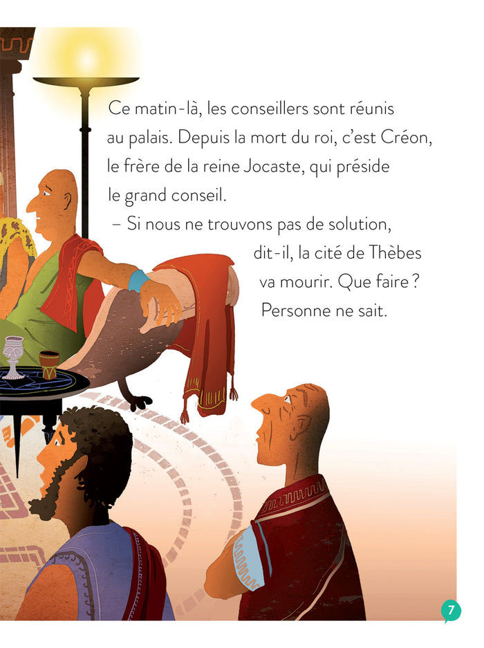 Ma première mythologie - Oedipe et l'énigme du sphinx