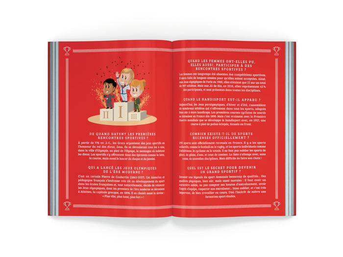 Les légendes du sport - Carnet