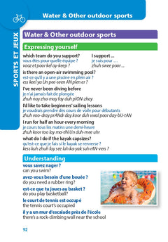 Guide de conversation français