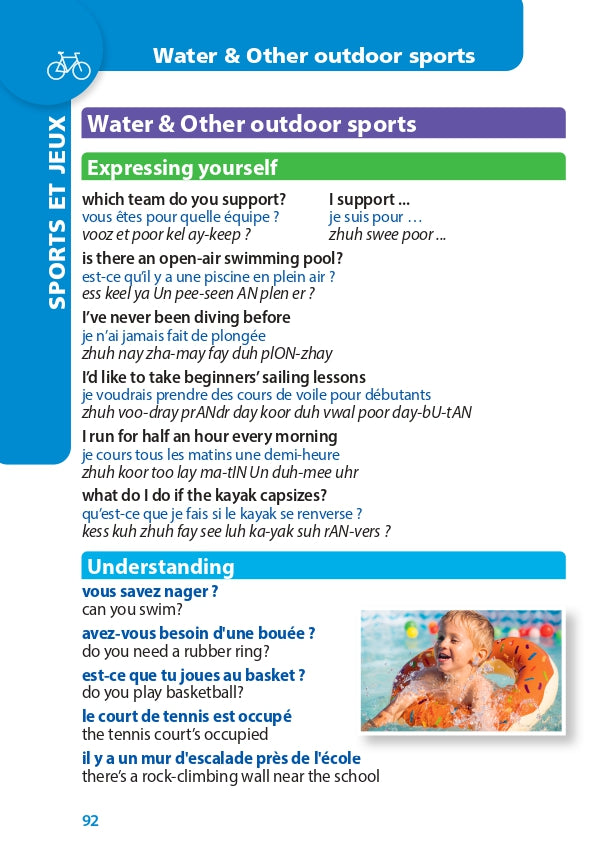 Guide de conversation français