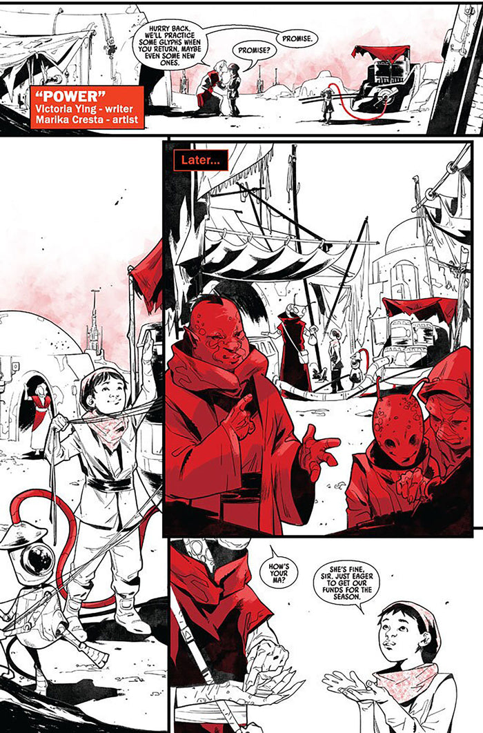 Dark Vador : Black, White & Red