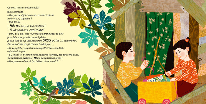 Bulle et Bob dans la cabane