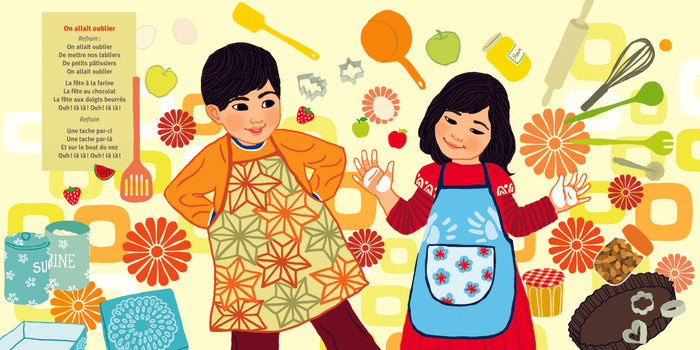 Bulle et Bob dans la cuisine