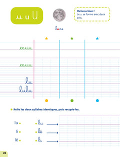 Cahier pour bien écrire - GS/CP