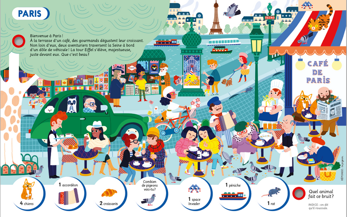 Ecoute et trouve Les villes du monde