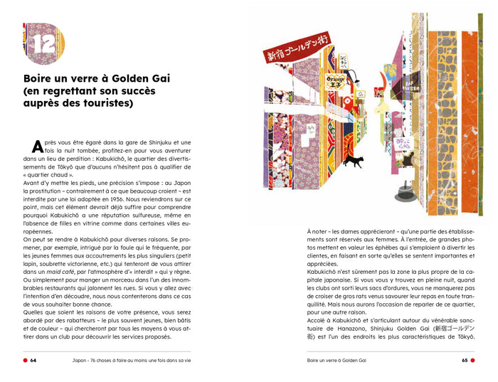 Japon - 76 choses à faire au moins une fois dans sa vie