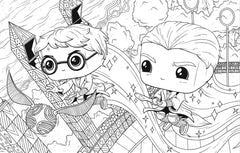 Coloriage Funko Harry Potter