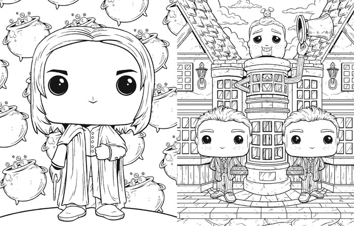 Coloriage Funko Harry Potter
