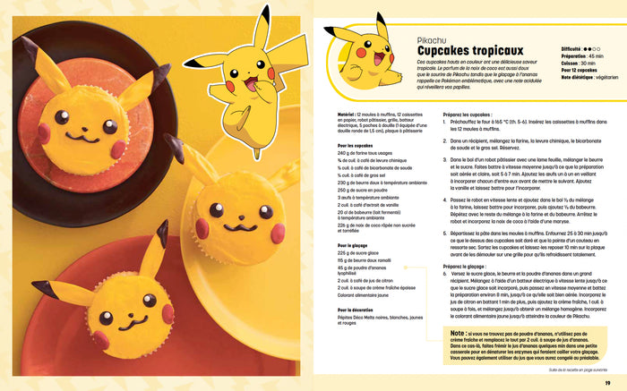 Pokémon - Livre de Pâtisserie