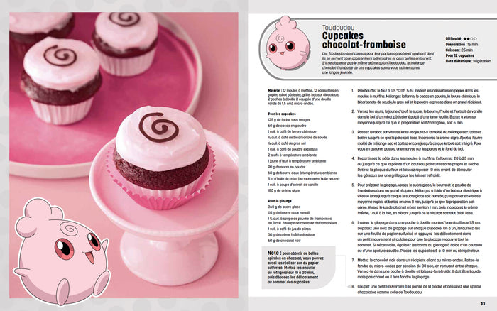 Pokémon - Livre de Pâtisserie