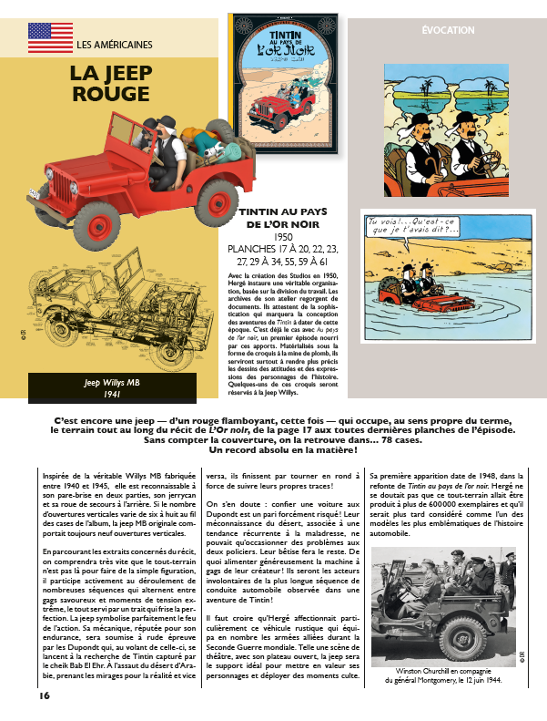 Tintin et les autos Américaines #2