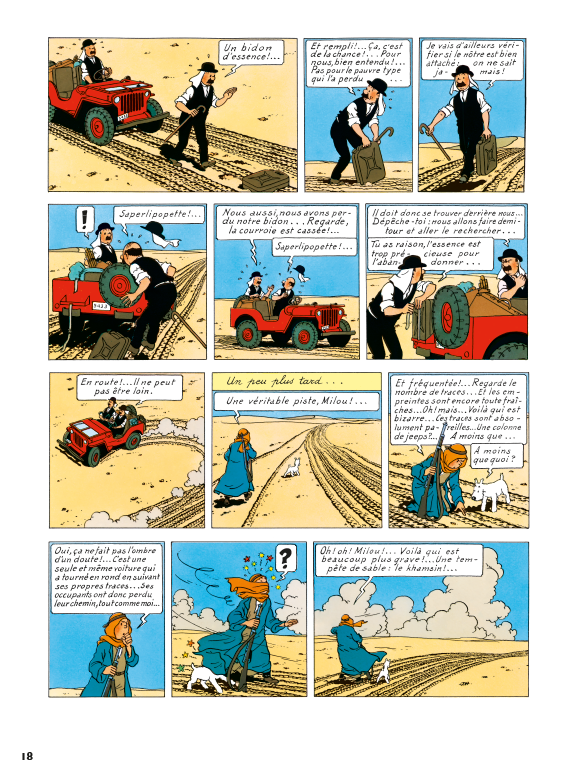 Tintin et les autos Américaines #2