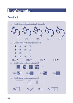 Entraînement intensif aux tests de logique et psychotechniques