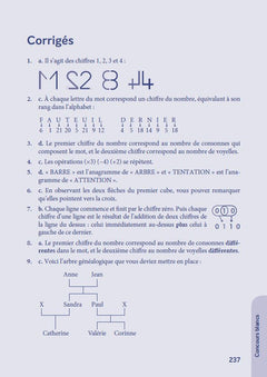 Entraînement intensif aux tests de logique et psychotechniques