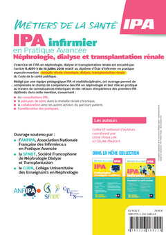 Infirmier en pratique avancée - IPA - Mention NDT : Néphrologie, dialyse et transplantation rénale