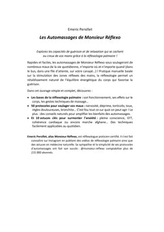 Les auto-massages de monsieur Réflexo