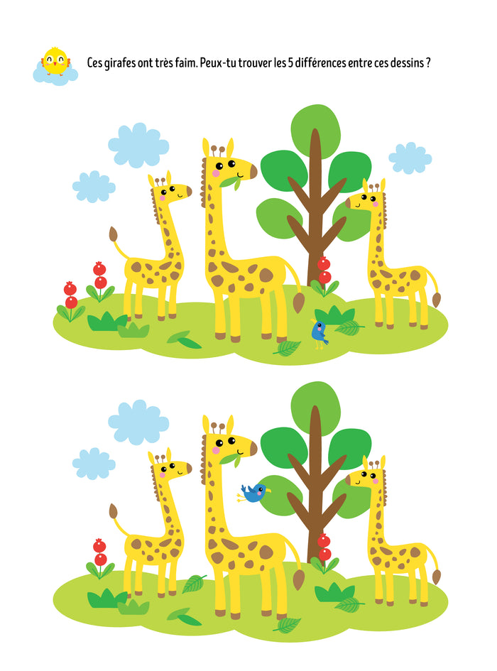 Cherche les différences 4+