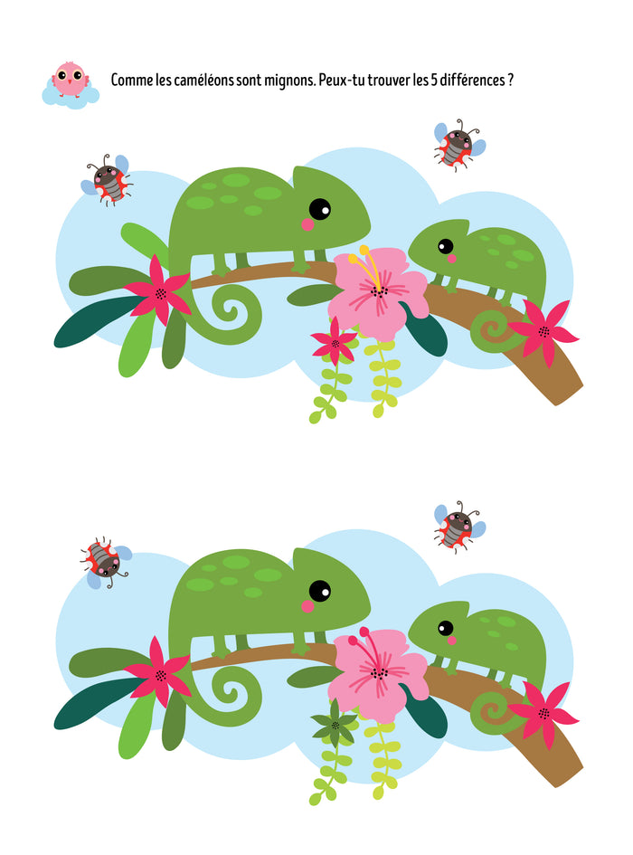 Cherche les différences 4+