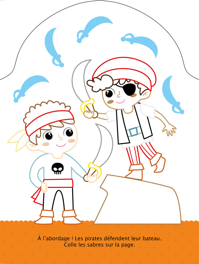 Mes premières gommettes: Pirate