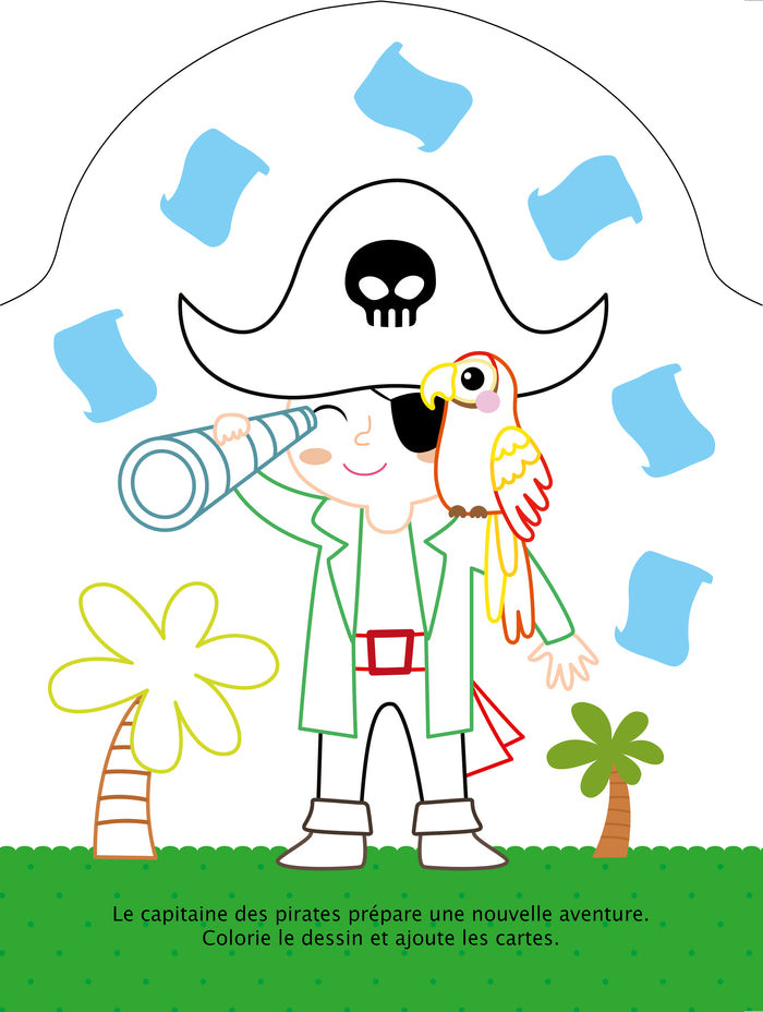 Mes premières gommettes: Pirate