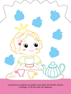 Mes premières gommettes: Princesse