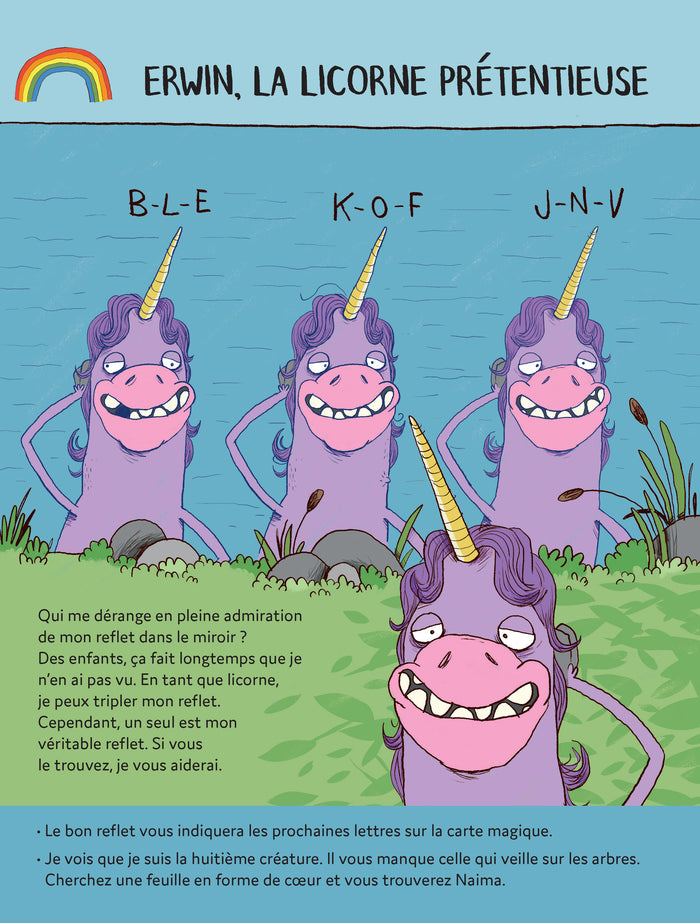 Escape jeu de piste - Sauvez les créatures magiques !