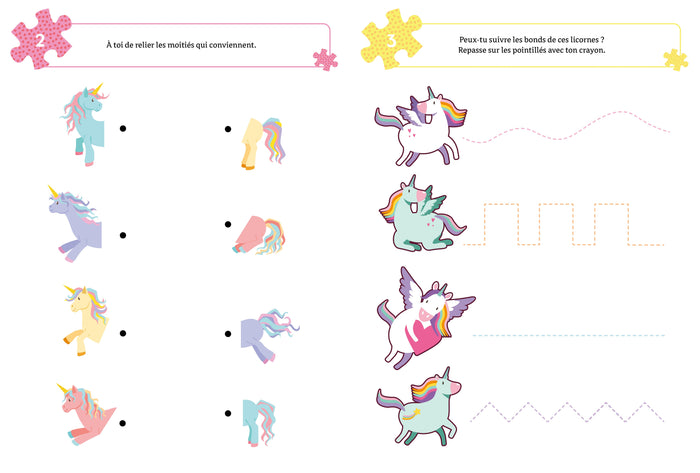 100 jeux Les licornes