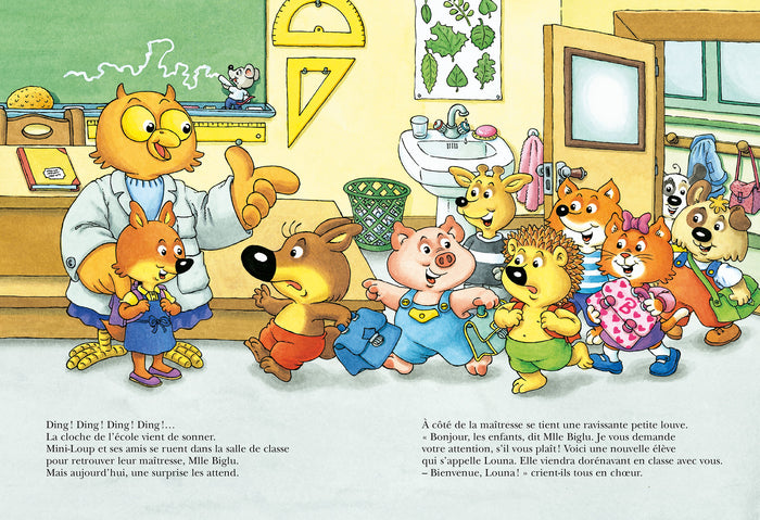 Mini-Loup est amoureux