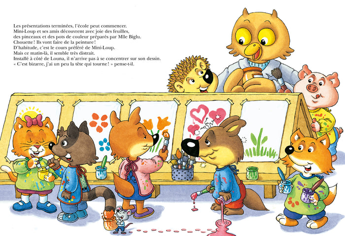 Mini-Loup est amoureux