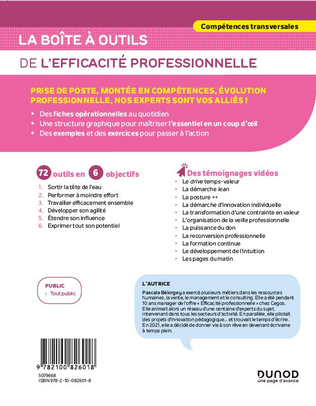 La boîte à outils de l'efficacité professionnelle